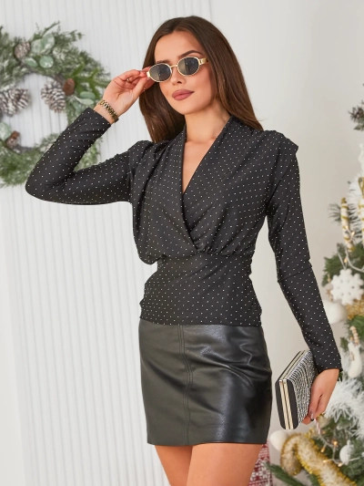 Chemisier femme Royalfashion avec zirconias