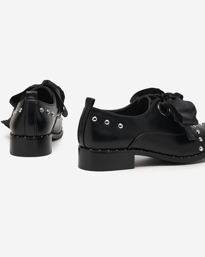 OUTLET Chaussures femme noires à jais décoratifs Finorie - Footwear