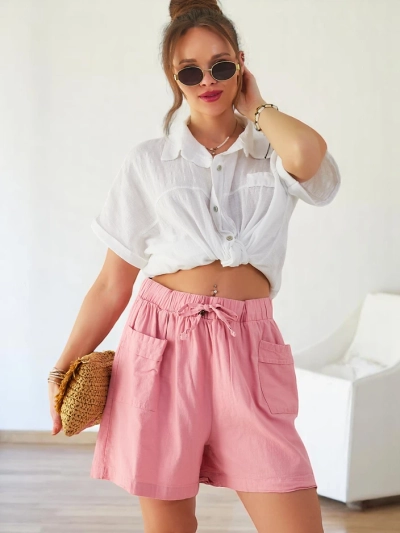 Royalfashion Shorts en coton pour femmes