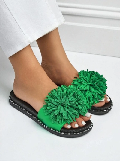 Royalfashion Sandales plates pour femmes Flora Blide
