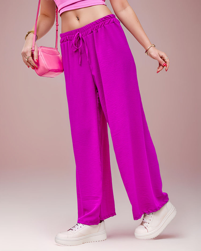 Royalfashion Pantalon large pour femme