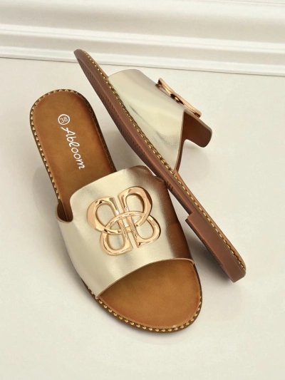 Royalfashion Sandales plates pour femmes Heraklia