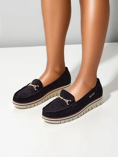 Royalfashion Mocassins élégants pour femmes Borne