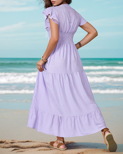 Royalfashion Robe femme longueur genou
