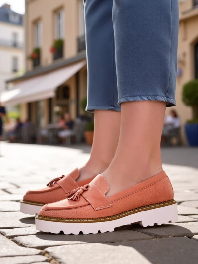 Mocassins ajourées pour femmes Royalfashion Esiobb
