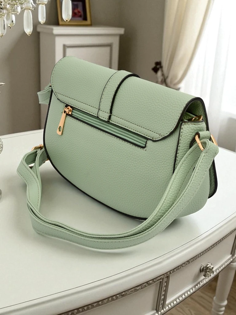 Royalfashion Petit sac à main pour femme en cuir écologique Moderno Viva