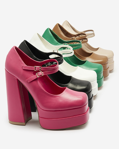 Vert escarpins à talons hauts pour femmes Edisa - Chaussures