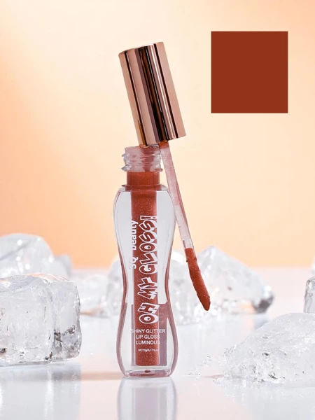 Gloss à lèvres pailleté dans la couleur Catalyst