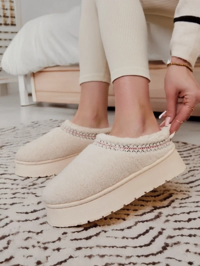 Royalfashion Bottes de neige courtes pour femmes Esel