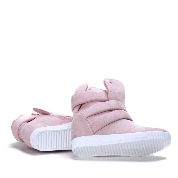 Sneakers roses sur un coin intérieur My Little Love - Footwear