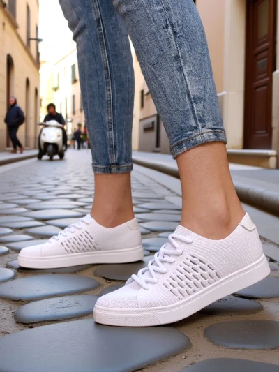 Royalfashion Chaussures de sport en tissu pour femmes Norbiese