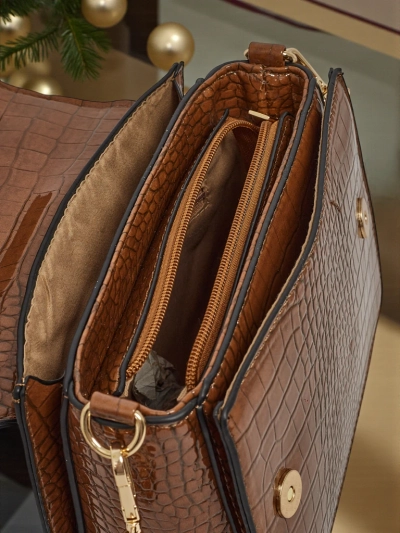 Petit sac à main pour femme en cuir écologique Tesic