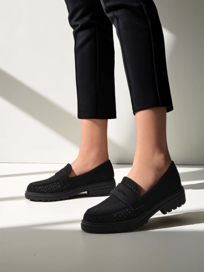 Royalfashion Mocassins perforés pour femmes Filoz