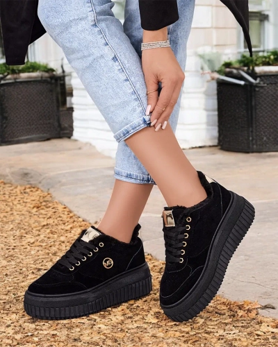 Royalfashion Baskets chauffantes pour femme avec fourrure Nozii