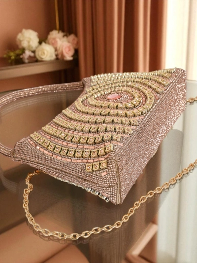 Royalfashion Pochette pour femme avec zircons Sova Glint