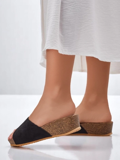 Sandales compensées basses Royalfashion pour femmes Maderas