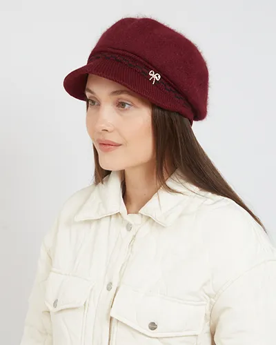 Beret pour femmes Royalfashion avec visière