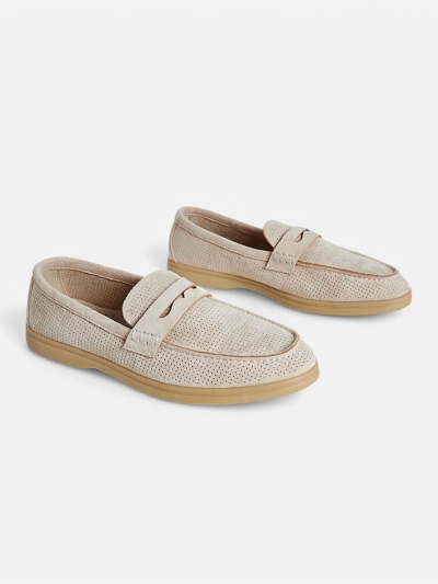 Royalfashion Mocassins perforés pour femmes Sierros