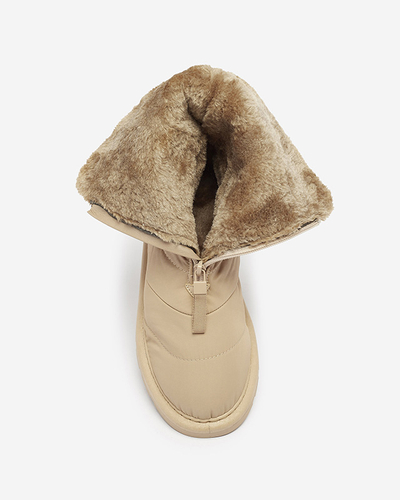 Chaussures pour femmes Elysium marron clair pour l'hiver