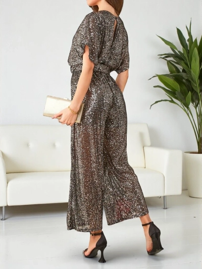 Combinaison longue pour femme Royalfashion avec sequins