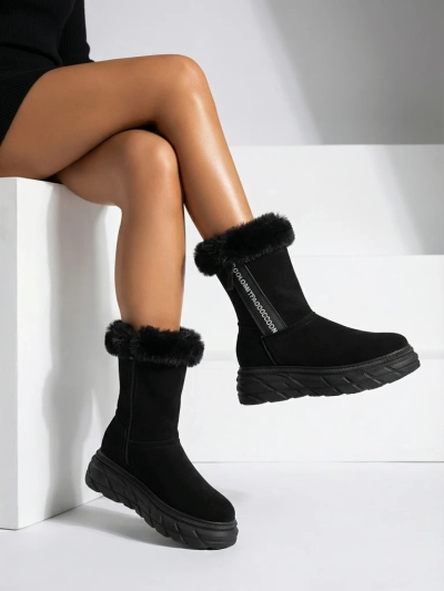 Royalfashion Bottes de neige pour femmes Zebio