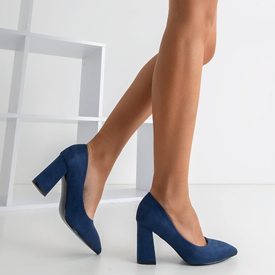 Escarpins femme bleu marine sur poteau Rosemarie - Footwear