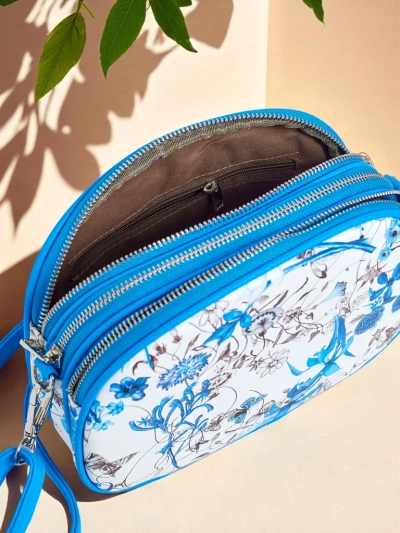 Royalfashion Petit sac à main pour femme en cuir écologique Floriana