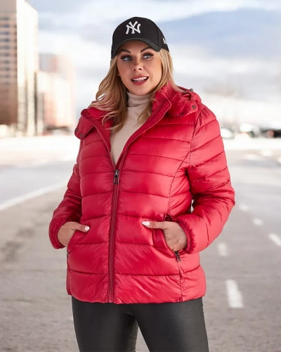 Royalfashion veste d'hiver matelassée pour femme