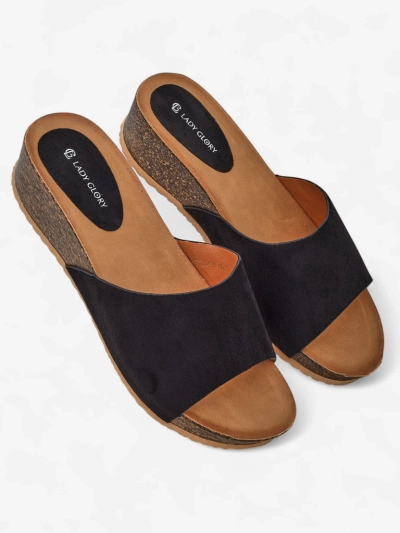 Sandales compensées basses Royalfashion pour femmes Maderas