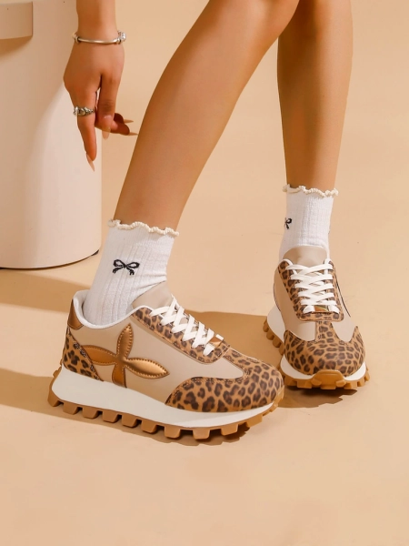 Royalfashion Baskets sportives pour femmes sur une semelle plus épaisse Aloqa