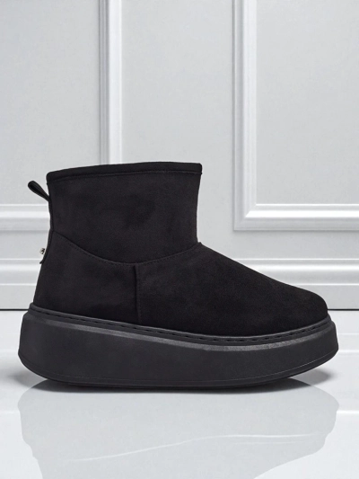 Bottes courtes de style bottes de neige pour femmes avec tige amovible Elizze