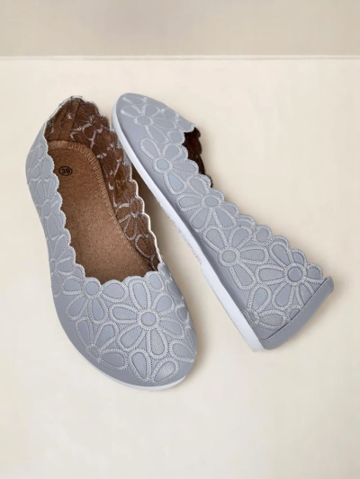 Royalfashion Ballerines florales pour femmes Magerro