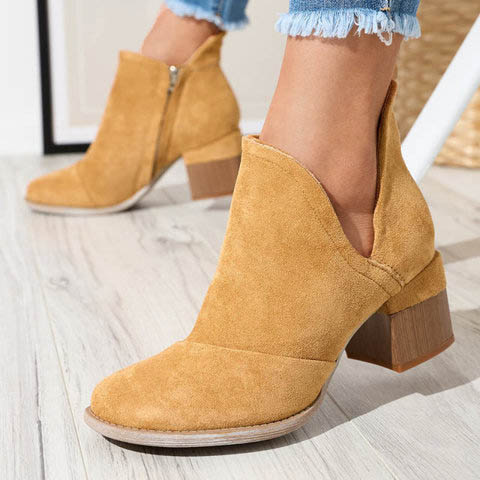 Bottes isolées Camel pour femmes sur le poteau Karela - Footwear