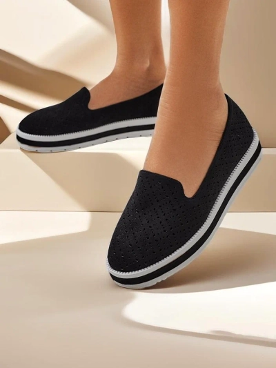 Royalfashion Mocassins perforés pour femmes Cerrole