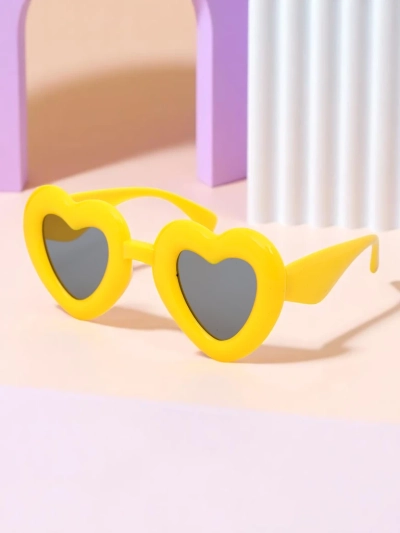 Royalfashion Lunettes de soleil en forme de cœur pour enfants