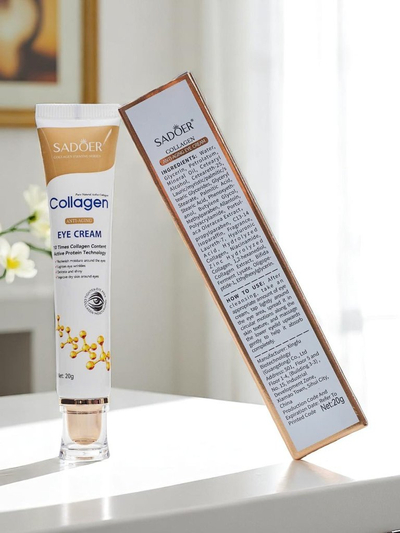 Sadoer Crème contour des yeux au collagène réduisant les rides