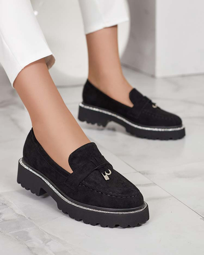 Royalfashion Mocassins pour femmes avec zircons Ali