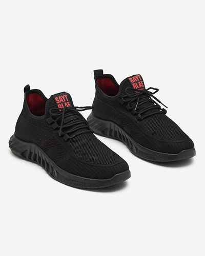 OUTLET Chaussures de sport homme Kertino noir et rouge - Footwear