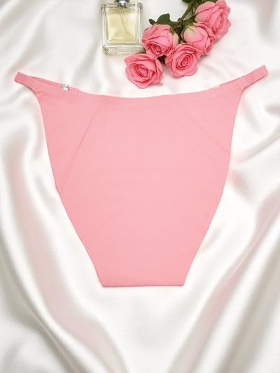 Royalfashion Culottes brésiliennes femme en microfibre découpées au laser Silky Brazilian