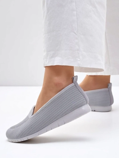 Royalfashion Mocassins en tissu pour femmes Caerit