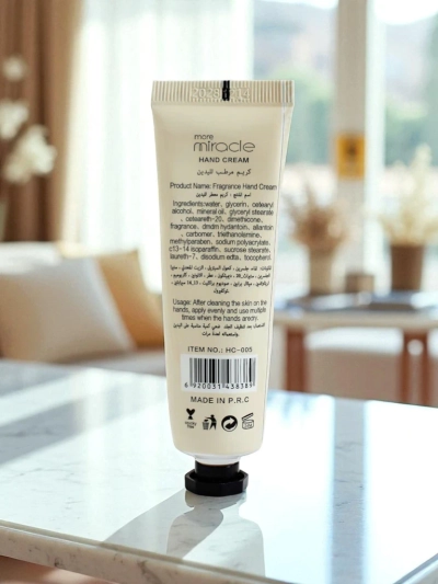 Crème parfumée hydratante pour les mains