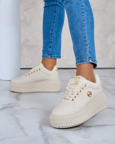 Royalfashion Baskets chauffantes pour femme avec fourrure Sofi