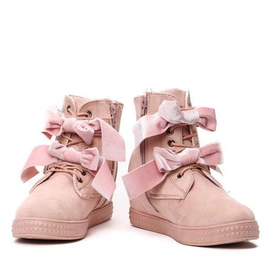 Baskets compensées Eleanor roses - Footwear