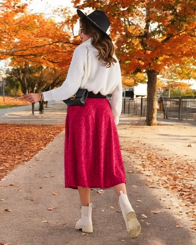 Jupe midi femme Royalfashion