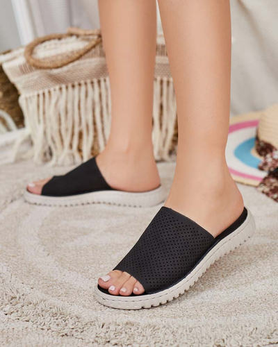 Royalfashion Tongs ajourées pour femme Ererra