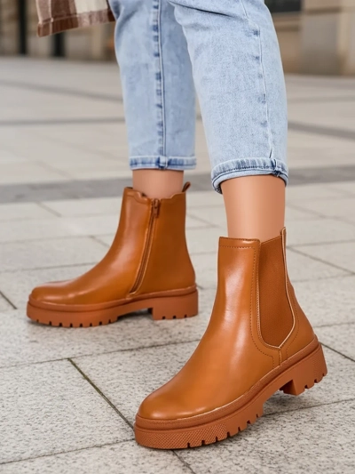 Royalfashion Bottes Dovivas en cuir eko pour femme