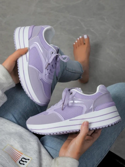 Royalfashion Baskets plateforme sportives pour femmes Revided