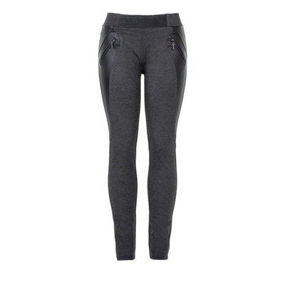 Treggins gris avec poches - Pantalon 1