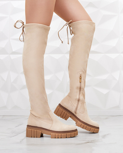 Royalfashion Bottes à hauteur du genou Staroll