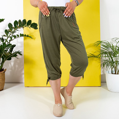 Short femme vert TAILLE 3/4 PLUS - Vêtements